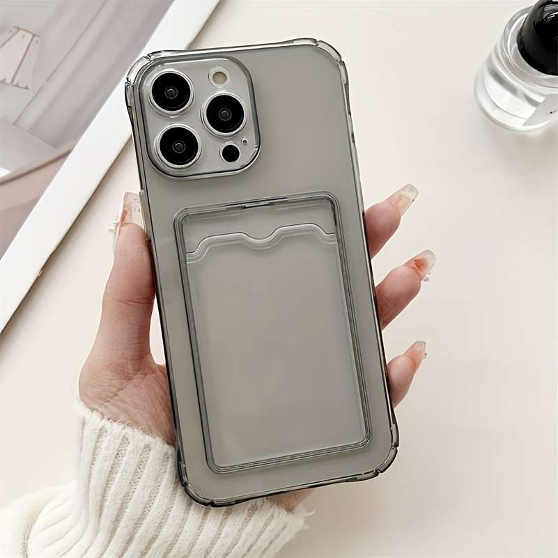 1Pc Transparent For iPhone 13 Phone Case Phone Cover