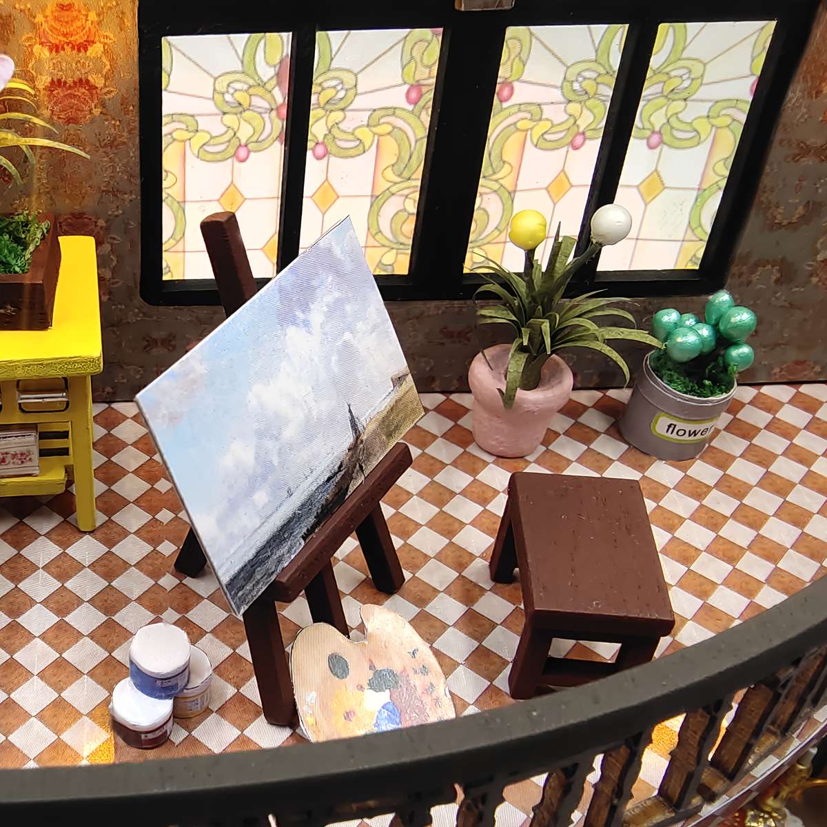 3D Model Desktop Ornament Items Dream Building Pavilion