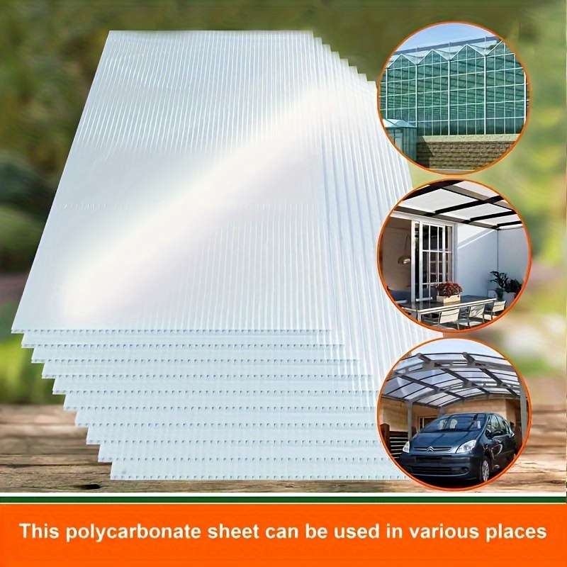 Polycarbonate Sheets Quantity 8Pcs