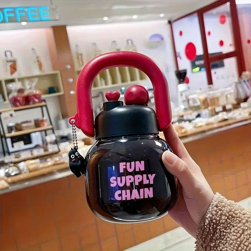 Water Cup Color Black Red Capacity800Ml