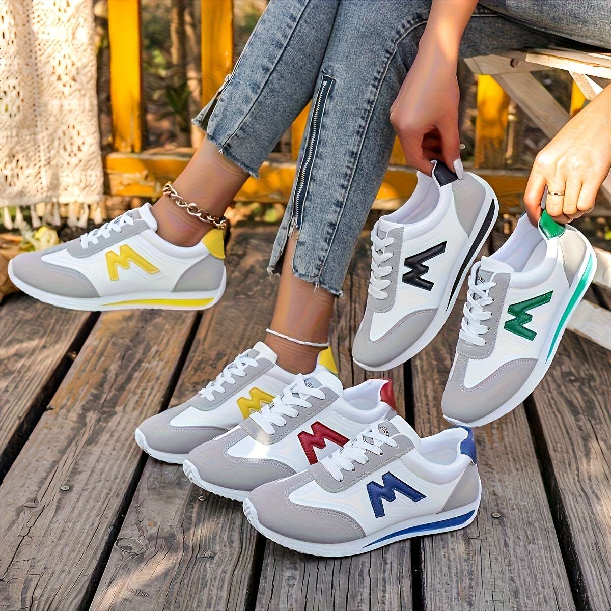 Women S Sneakers Color Red Sizeuk 4.5