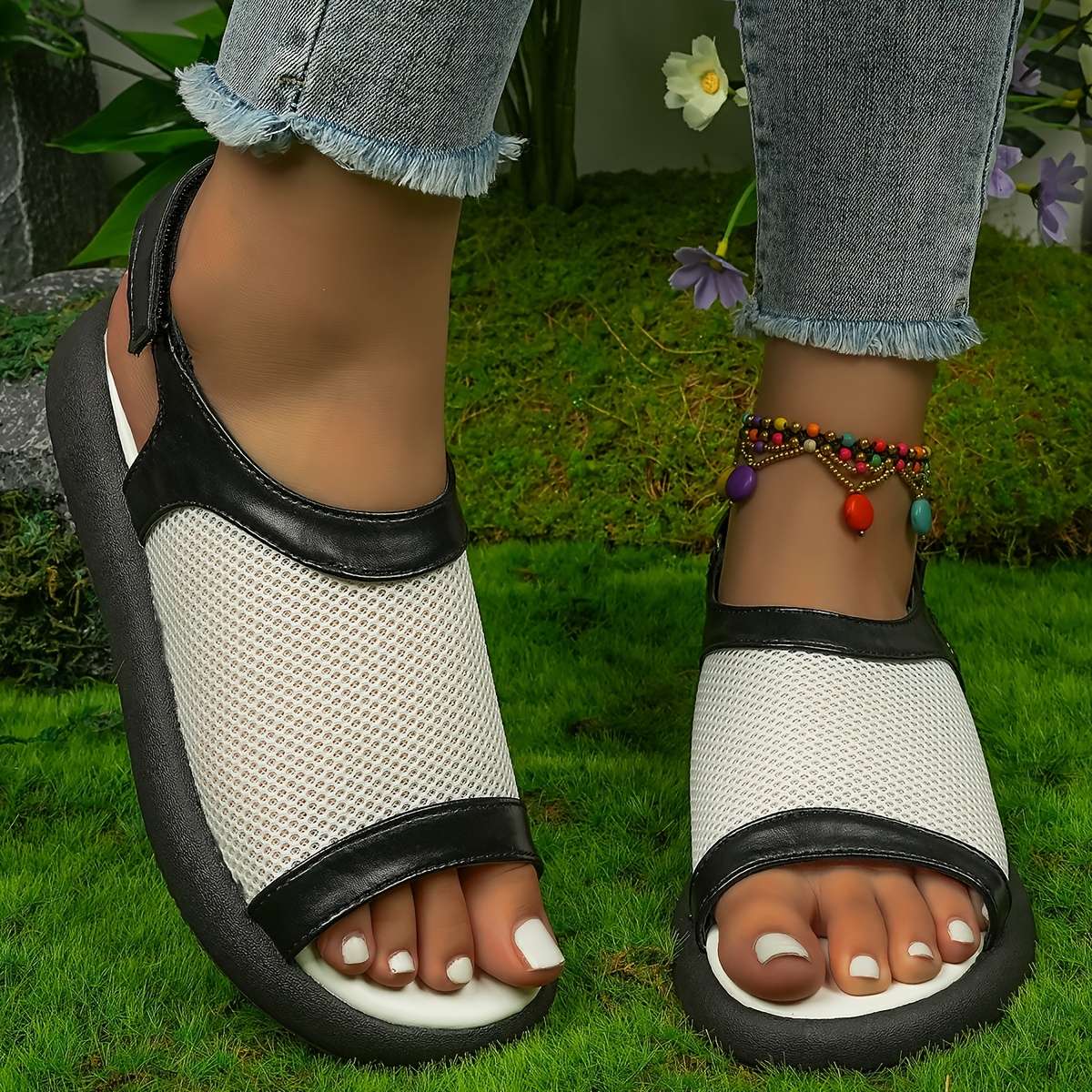 Sandals Color White Sizeuk 7.5