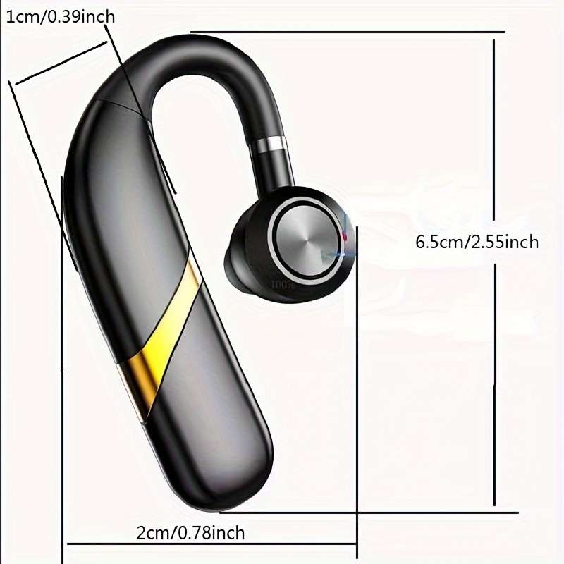 Rechargeable Wireless Earbuds Headphones Headset