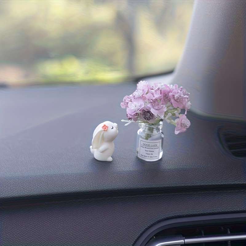 Car Interior Decor  2Pcs Powder