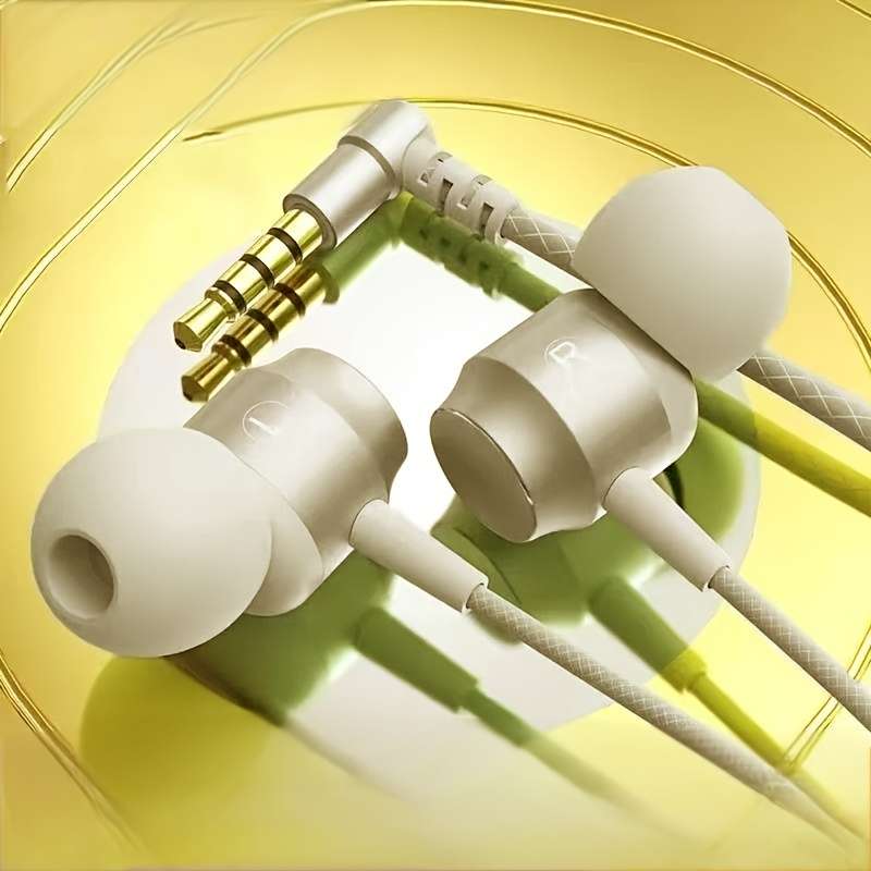 Wired Headphones Green