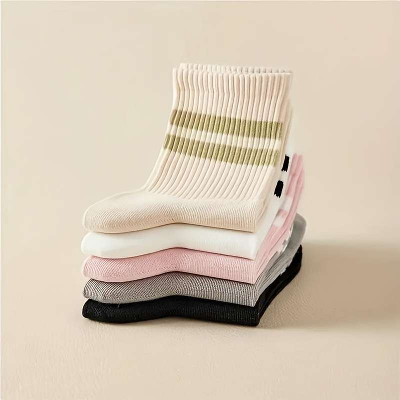 Women S Socks Color Mixed Color5 Pairs Size Onesize
