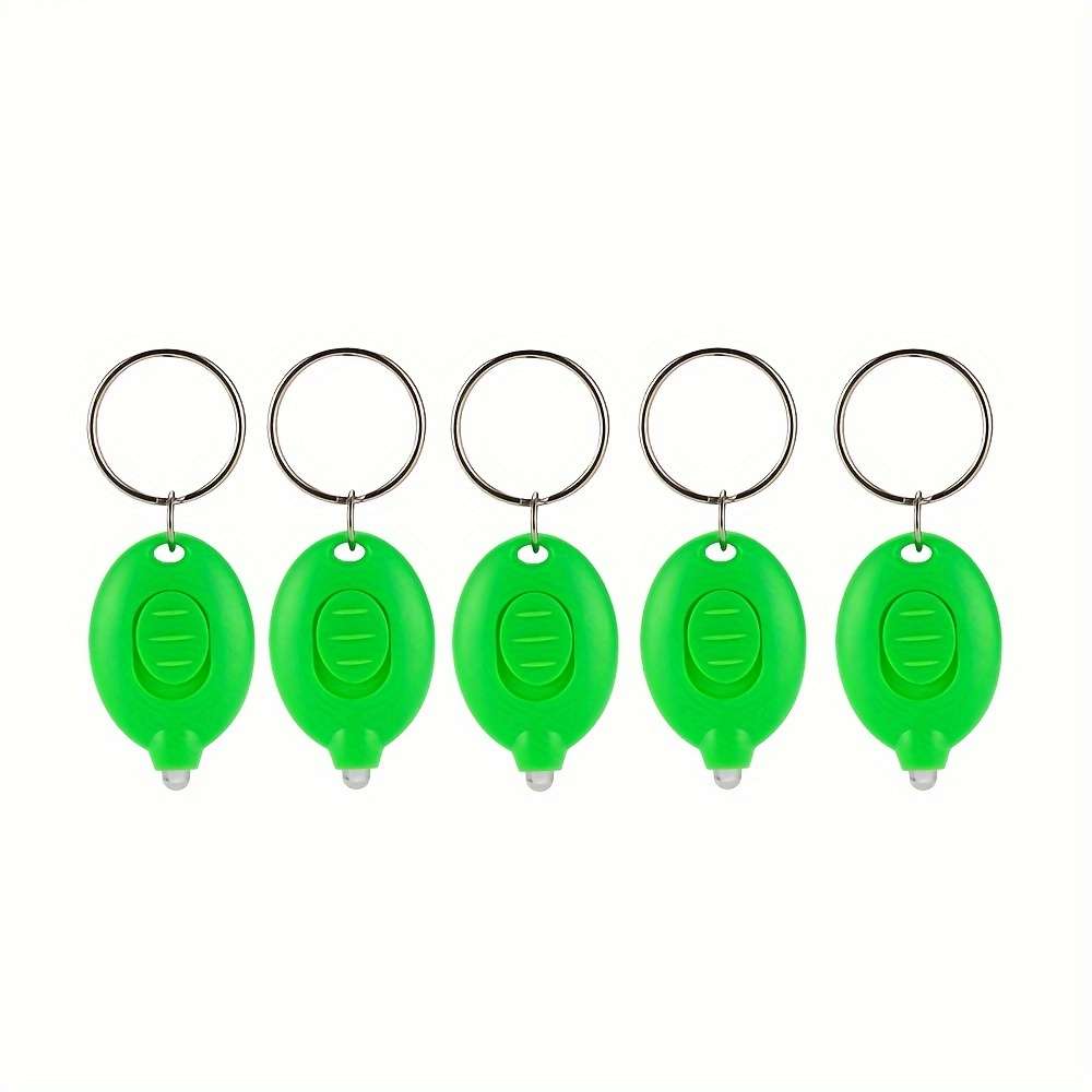 Keychain Ornament Color Green Modely02 5Pcs