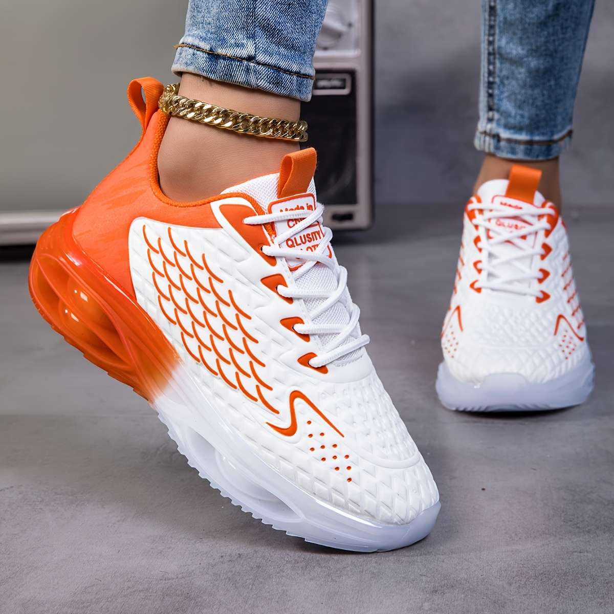 Sneakers Color White Sizeuk 7