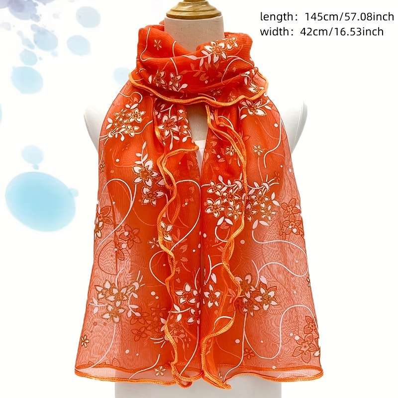 Scarf Color Orange