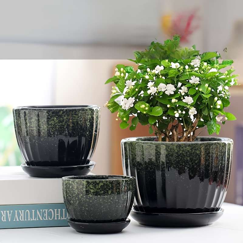 Flowerpot Color 3Pcs Flower Pots