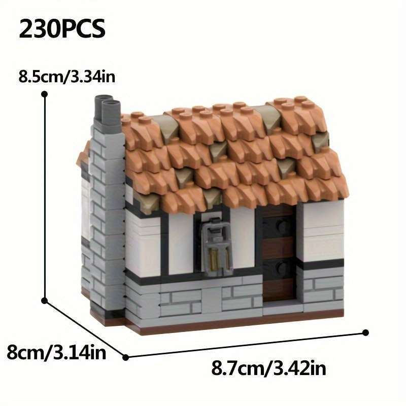 3D Building Model Puzzle Set Quantity 230Pcs