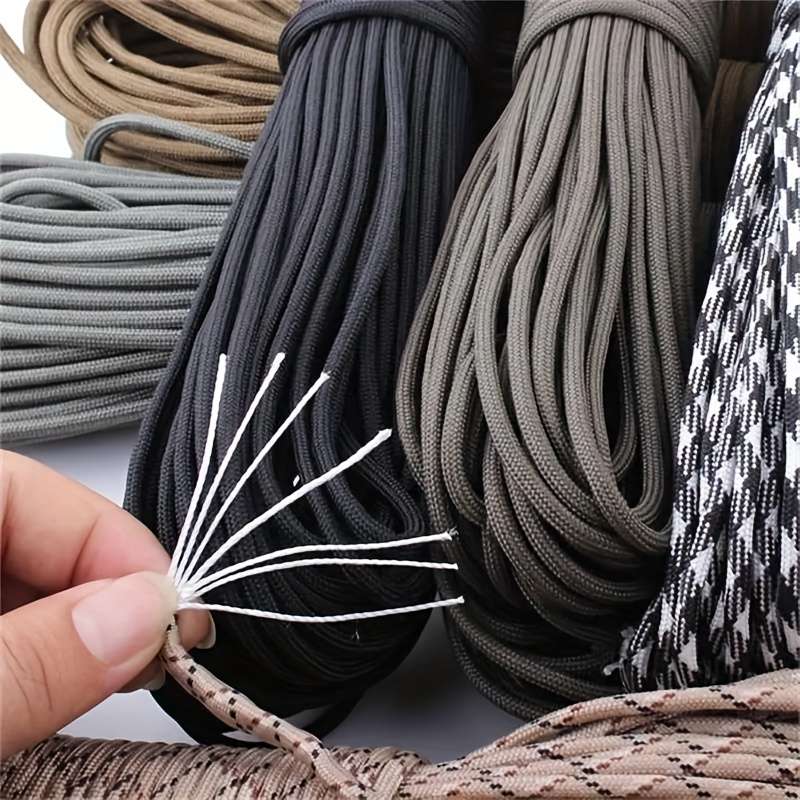 Heavy Duty 7 Strand Core Cord Rope Lanyard Rope Camping Survival Equipment Diy