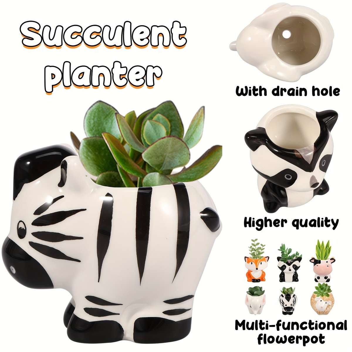 Flowerpot Quantity 6-Piece Set