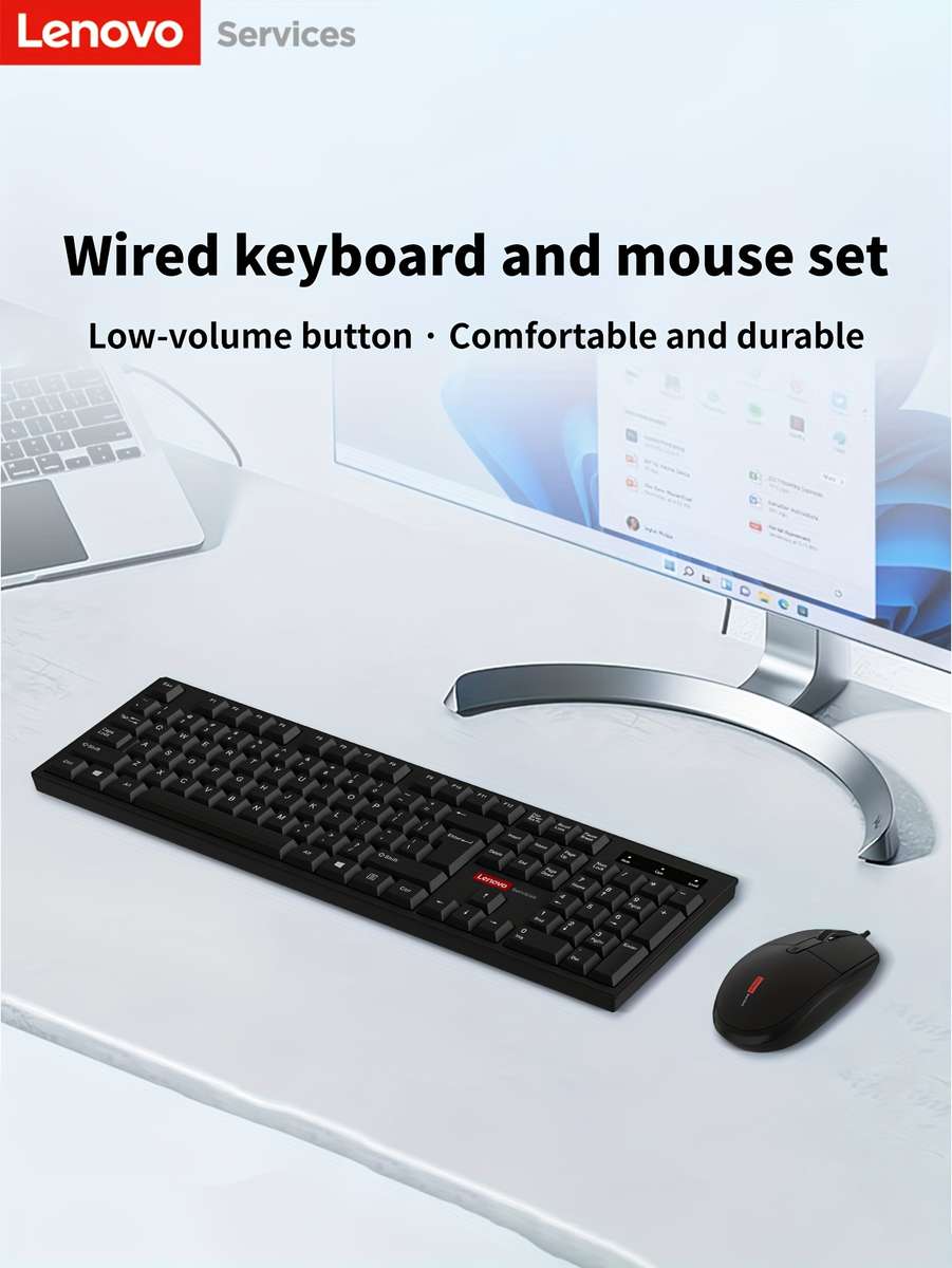 Keyboard Color Black Model Wired Set