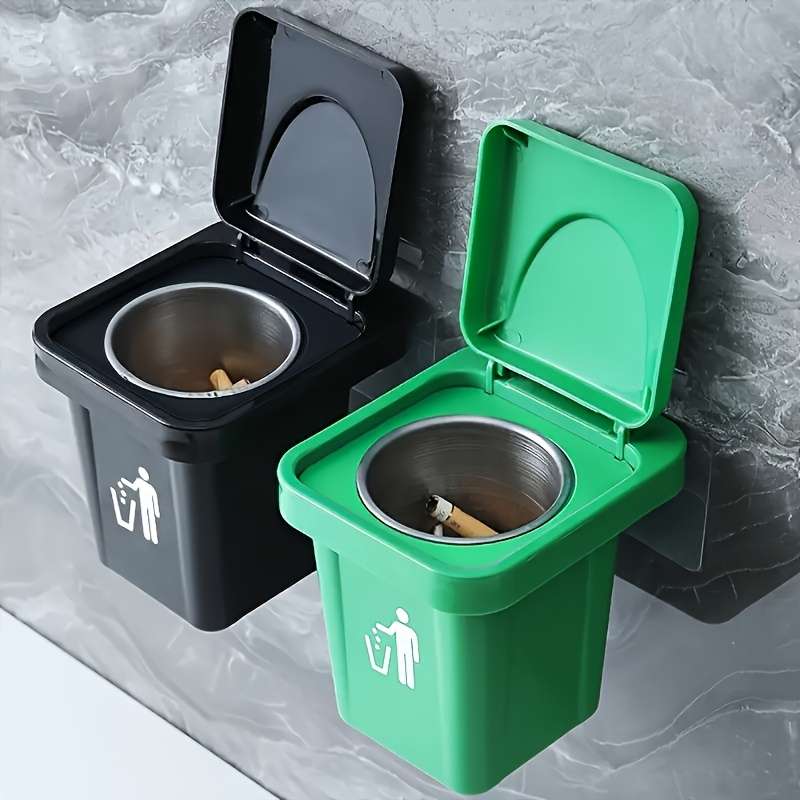 Garbage Can Items Creative Ashtray  Green Quantity