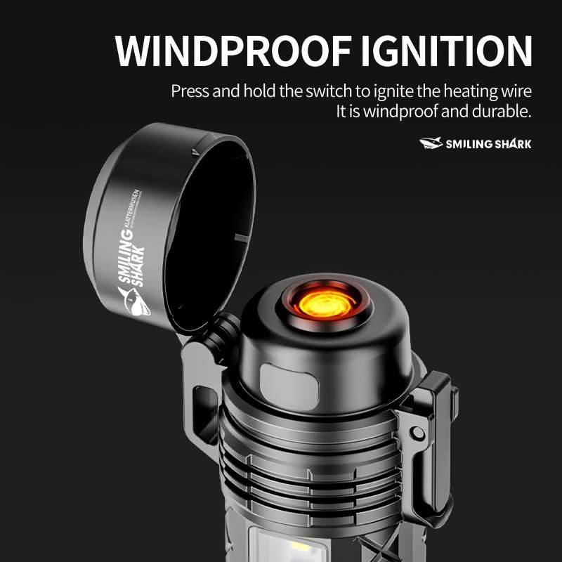 Flashlight Model Sd5414A Black
