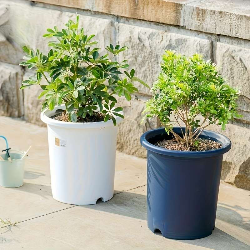 Flowerpotmodel No  7  Diameter 23 62 Cmcolor 2Pcs Simple Gray