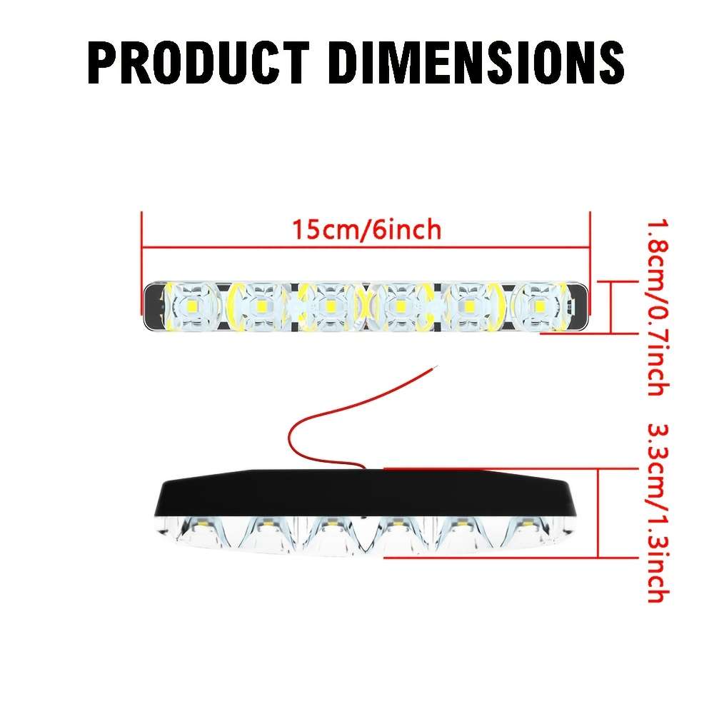 Car Lights Color White Quantity 2Pcs