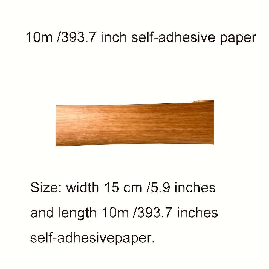 Skirting Board Orange Wood Color Model 15Cm*10M5.9Lnch*393.7Lnch