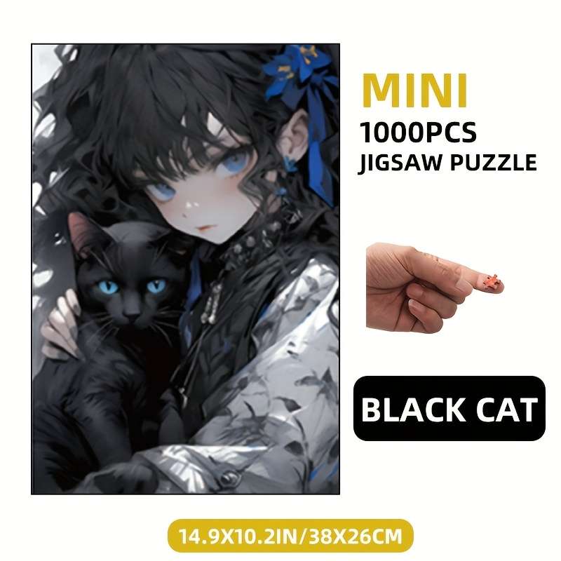 1000 Pieces 38x26cm Mini Paper Puzzle