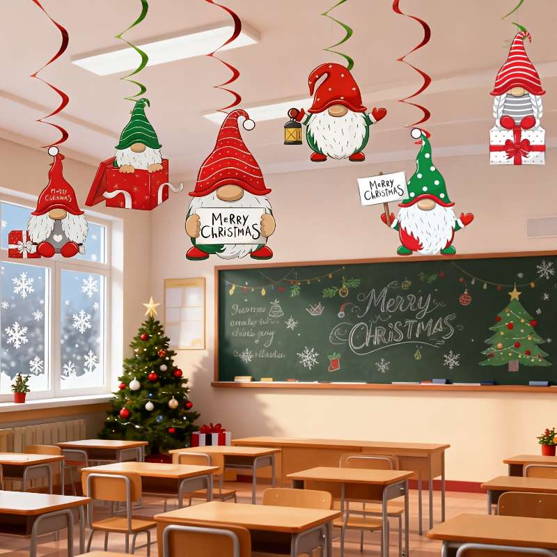 Christmas Decorations Color Red