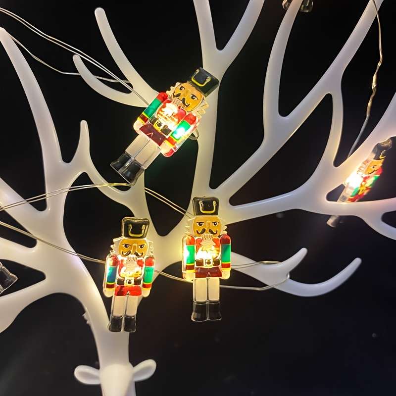 Christmas Lights 2 Meters 20 Lights 2X  Aa Battery Box