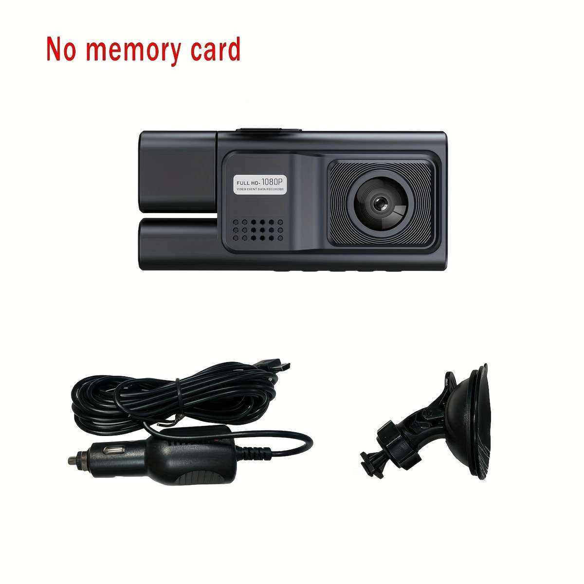 Dashcam Items Three Lens With 64Gb Card