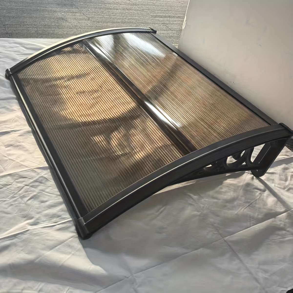 Shade Awning Style 2 Panels  2 Brackets