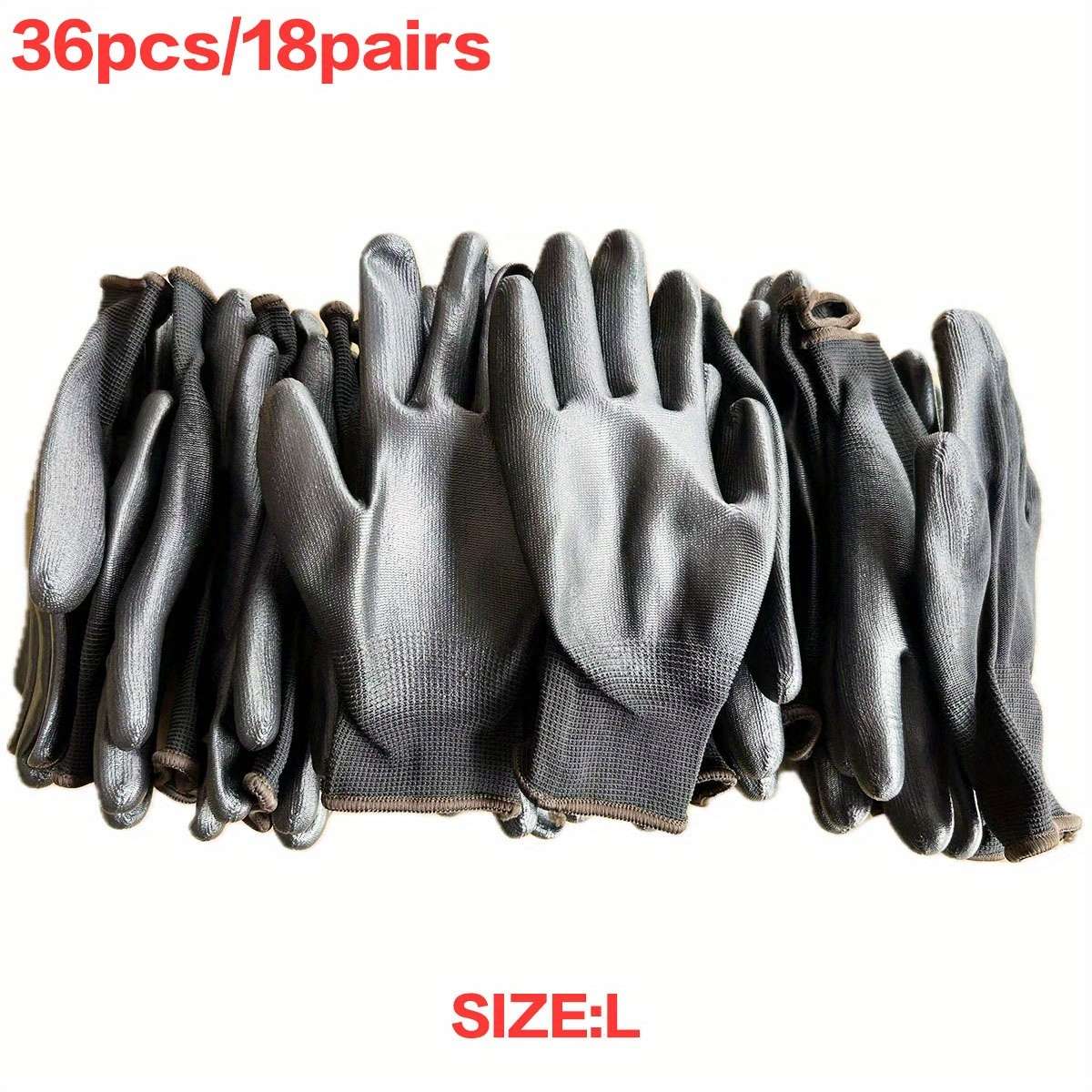 Work Gloves Color Black Sizel