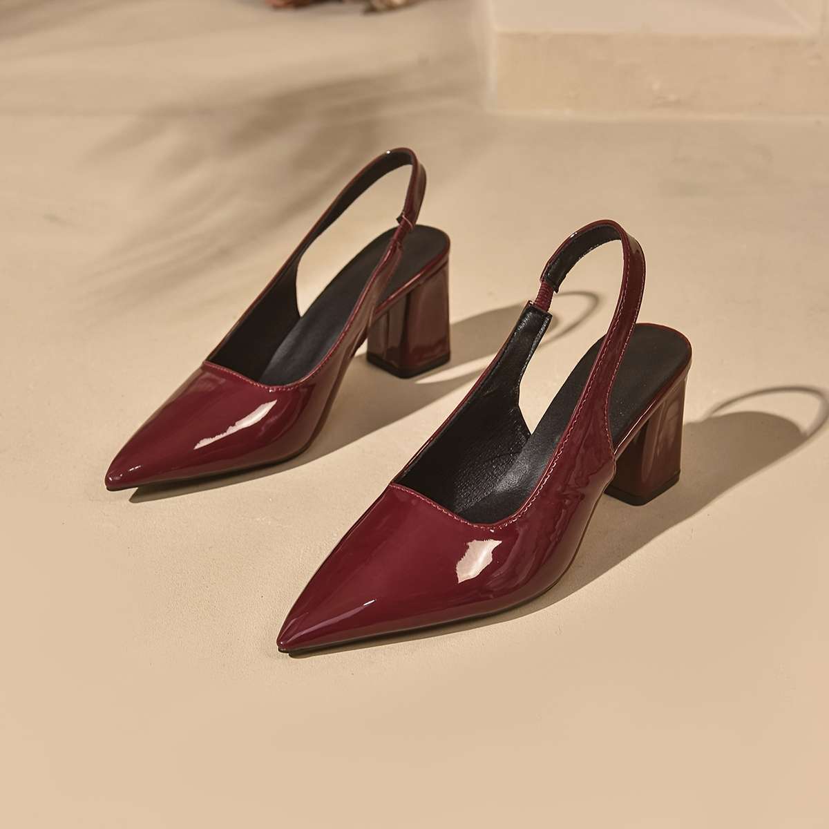 Women S High Heels Color Burgundy Sizeuk 7