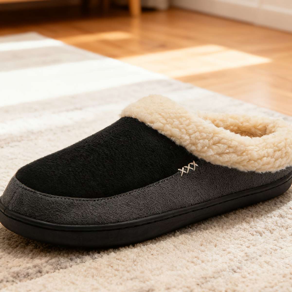 Cotton Slippers Color Camel Sizeuk 6.5-7