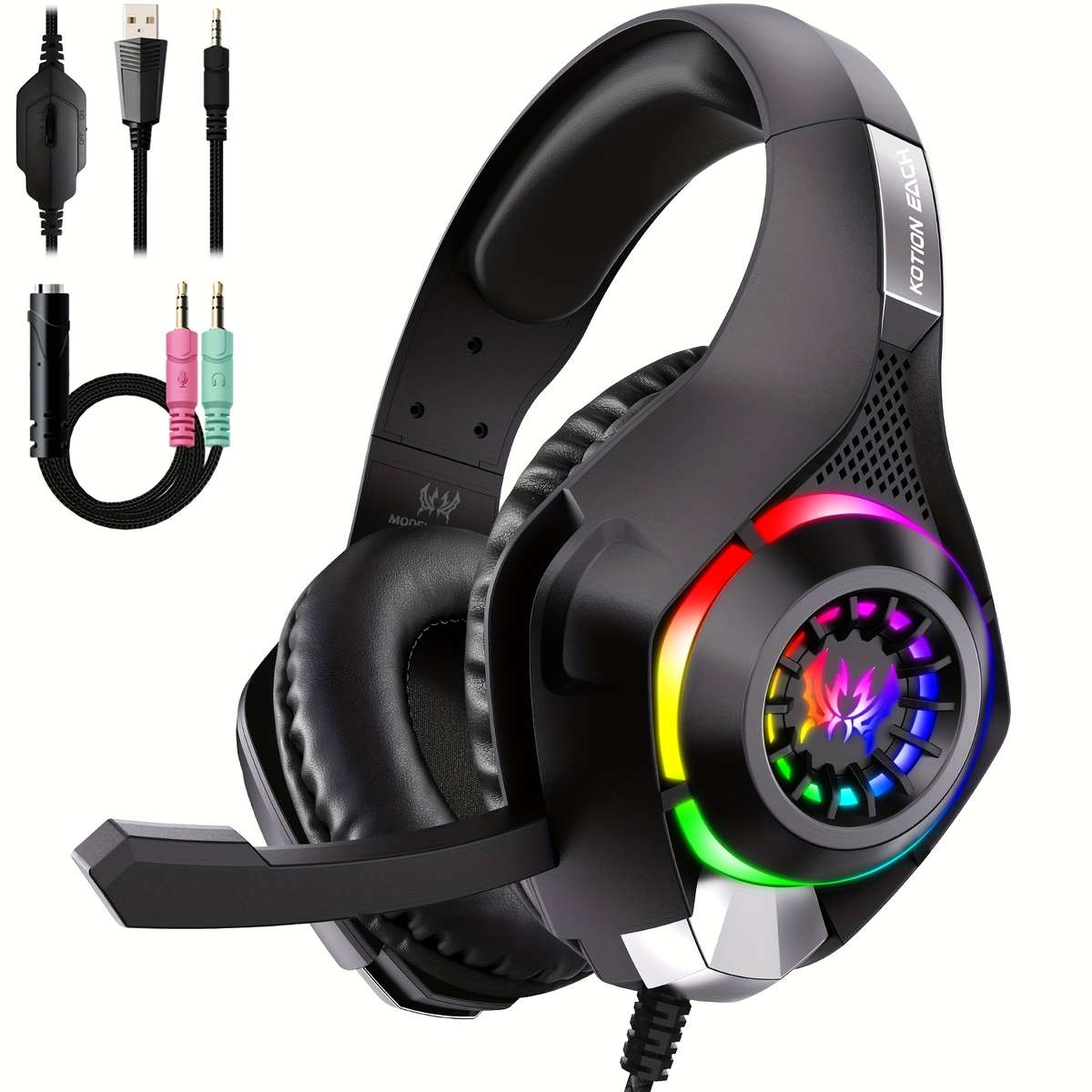 Headset Headphones Over Ear
