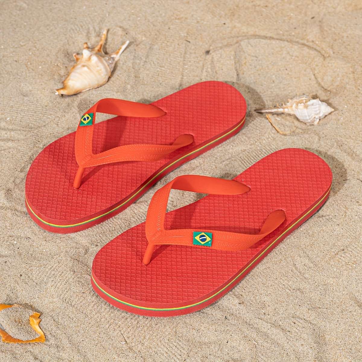 Ladies Summer Flip Flops White Uk 7.5