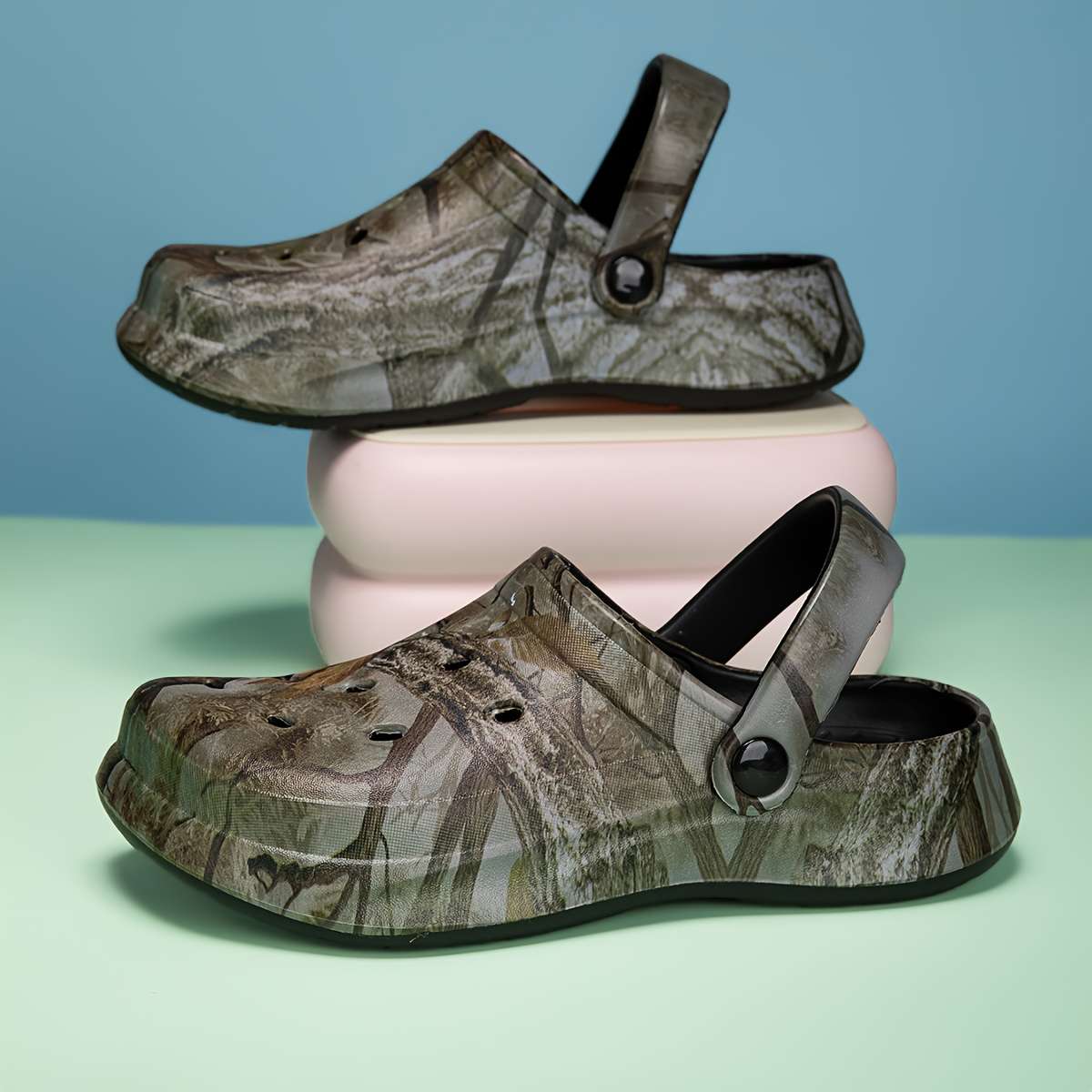 Sandals Color Black Branches Size Uk 6.5 Wide