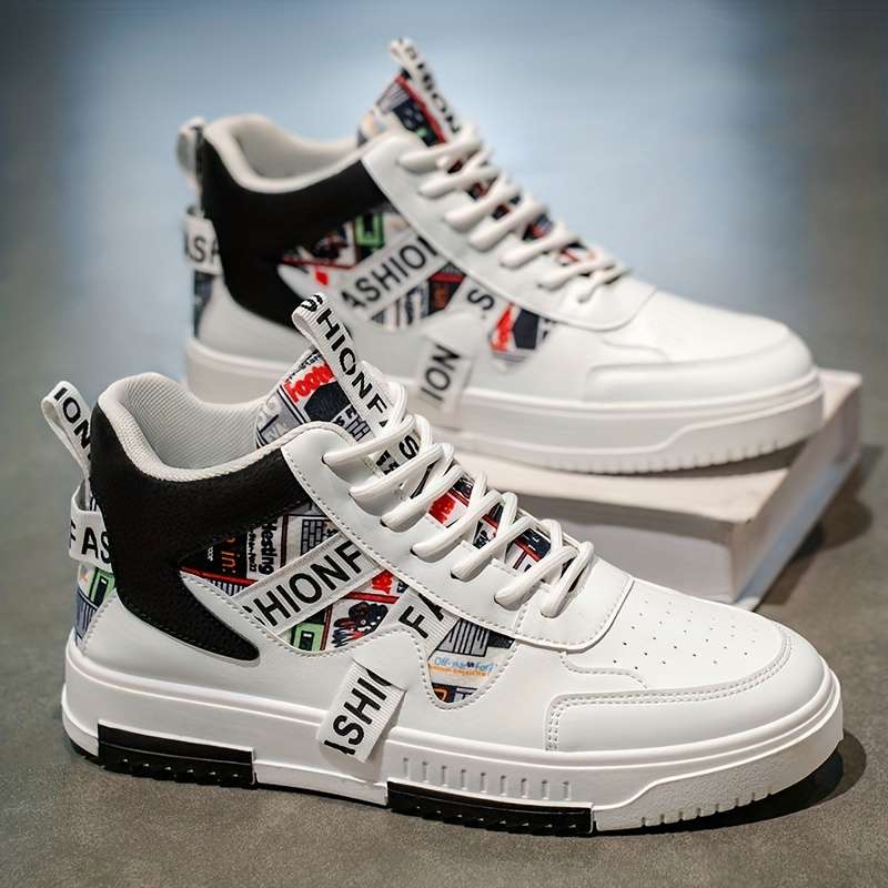 Sneakers Color White And Black Sizeuk 7
