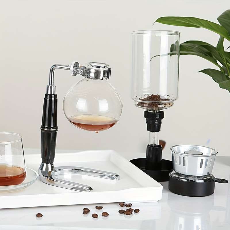 Coffee Pot Items Black Handle 3Person Siphon Pot