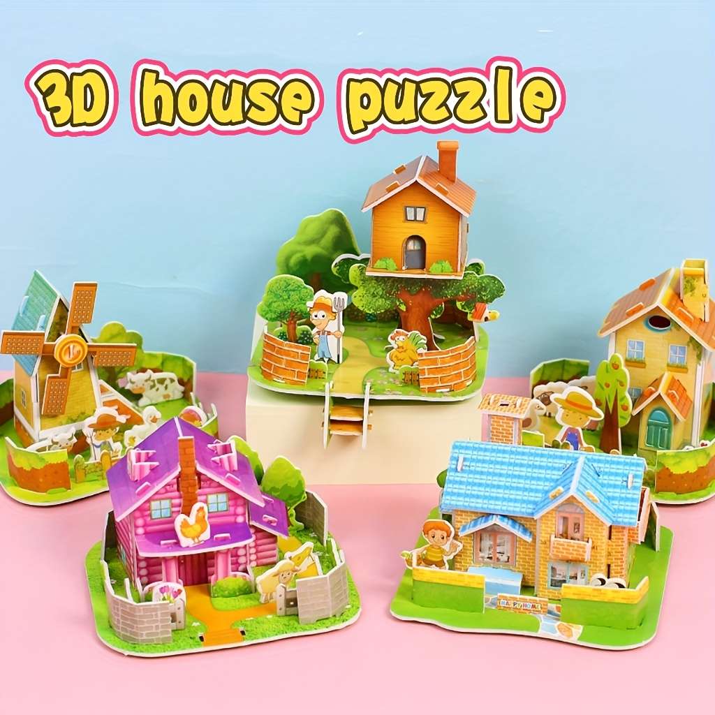 Building Toy Architectural Model Toy Set Quantity 18Pcs