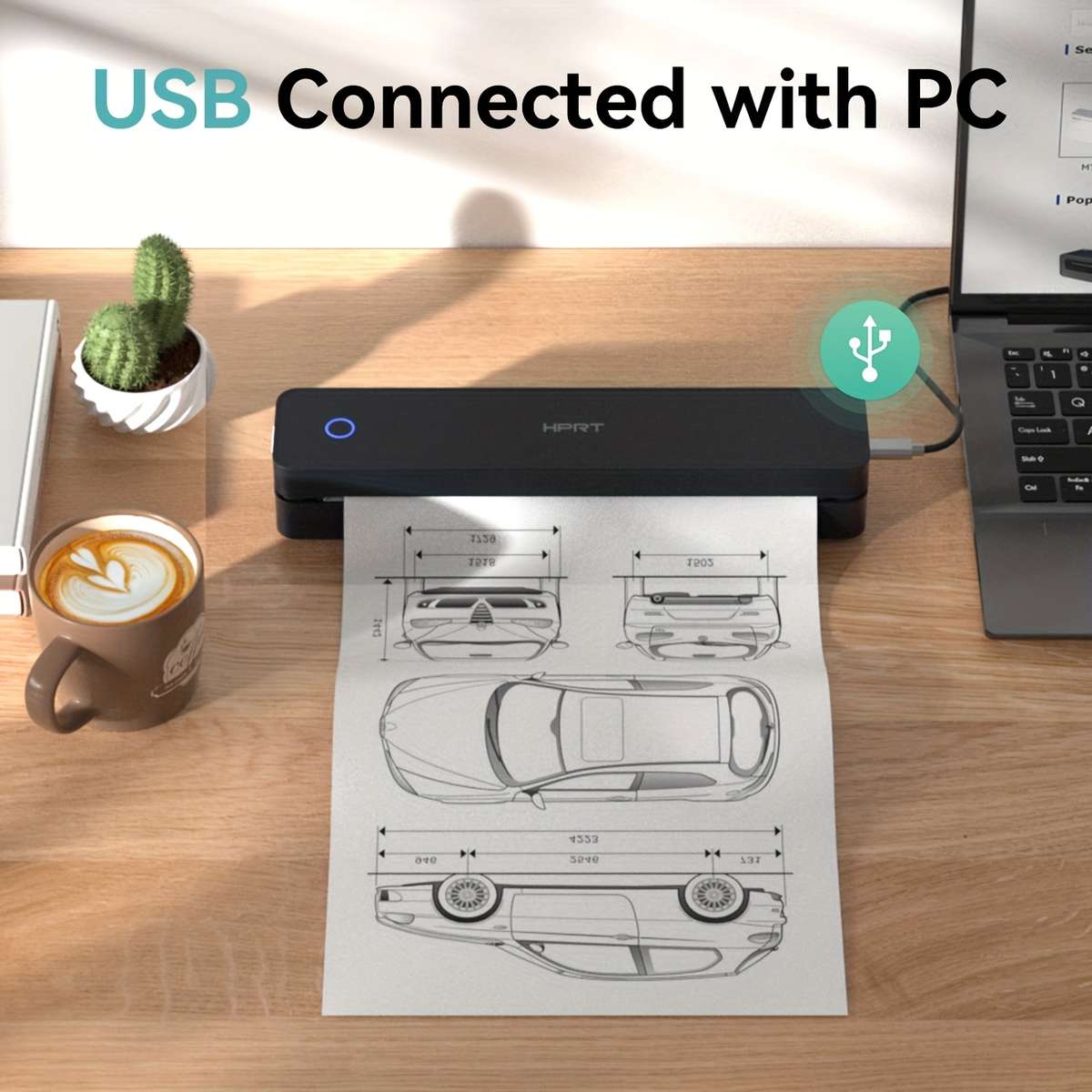 Printer Model Portable A4 Printer Mt610 Pro