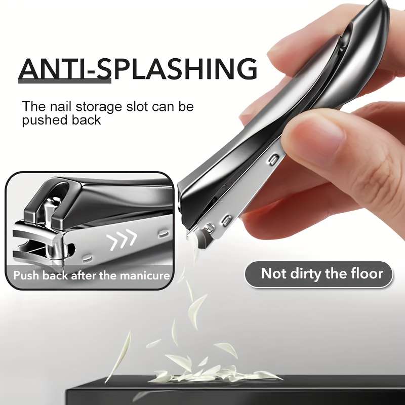 1pc High Quality Stainless Steel Nail Clippers Are Professional Solution For Thick Nails Sharp