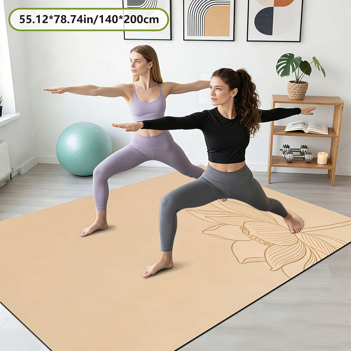Yoga Mat 80*180Cm31.5*70.87In