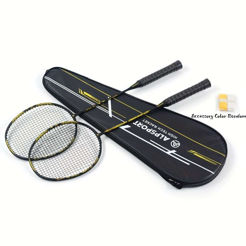 Badminton Racket Items 2Pcs Free Bag  Handglue*2