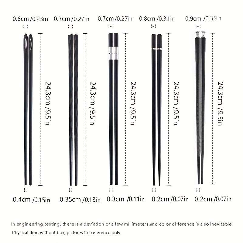 Chopsticks Color 5 Pairs