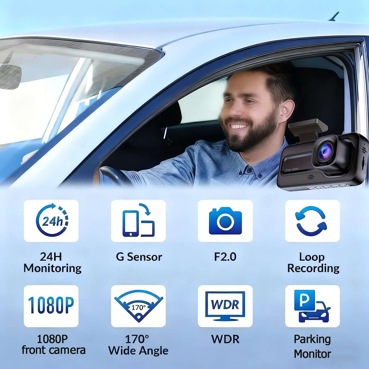 Dashcam Model D80