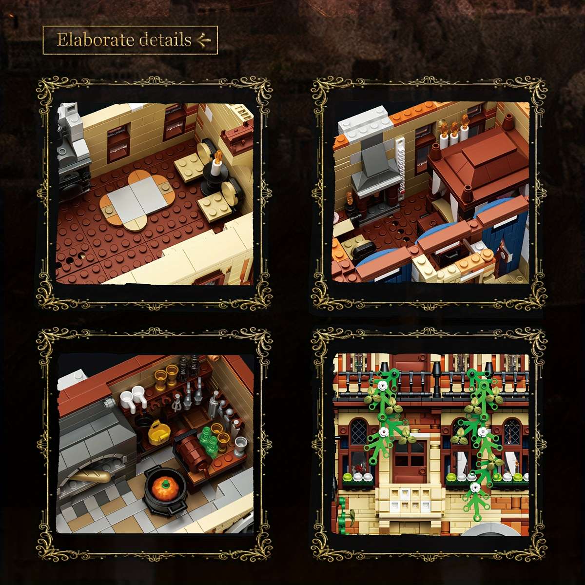 Building Toy Architectural Model Toy Set Style 36002 Balcony