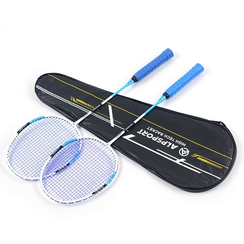 Badminton Racket Color Luminous 2Pcsfree Bag
