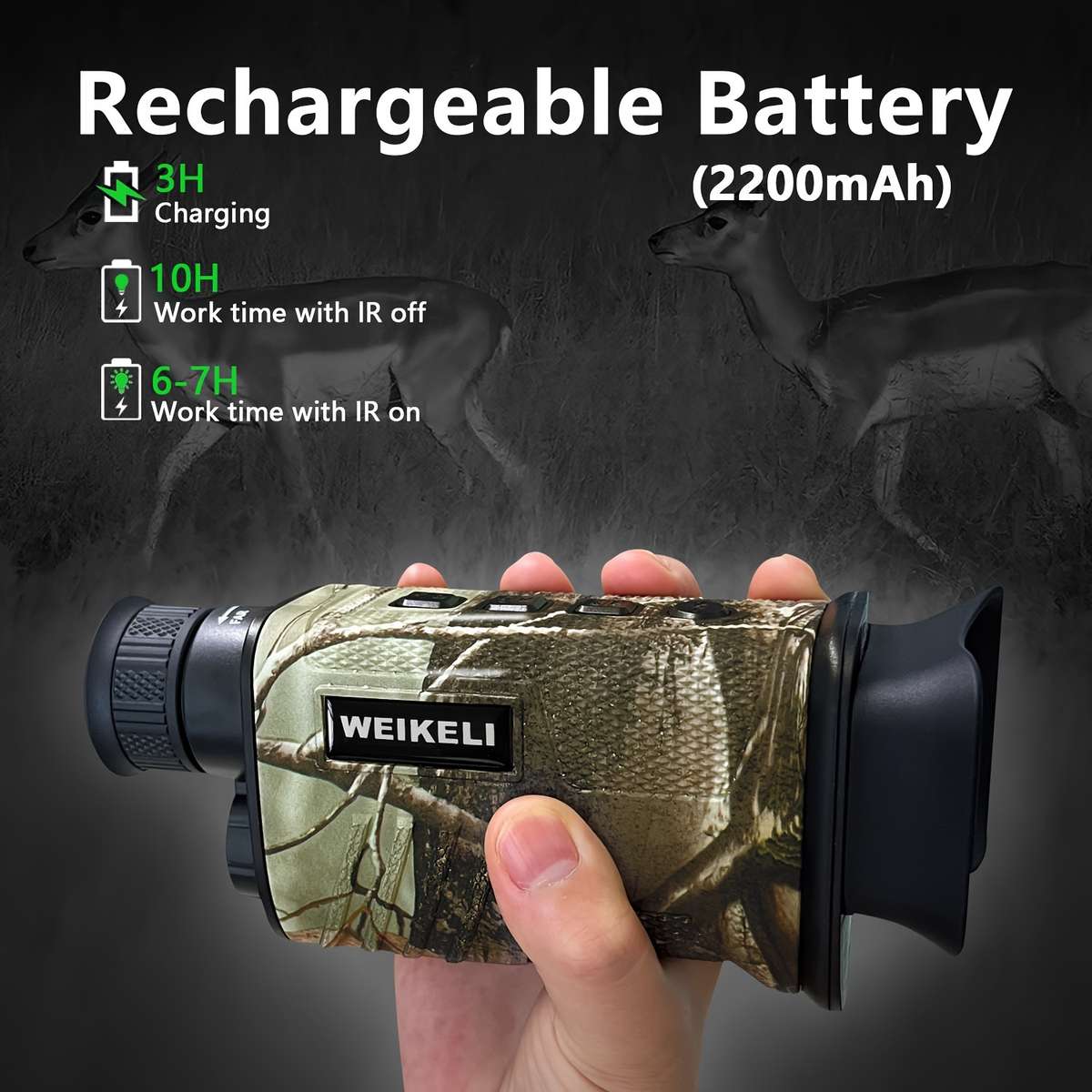 Telescope Items Camouflage  2Inch Screen