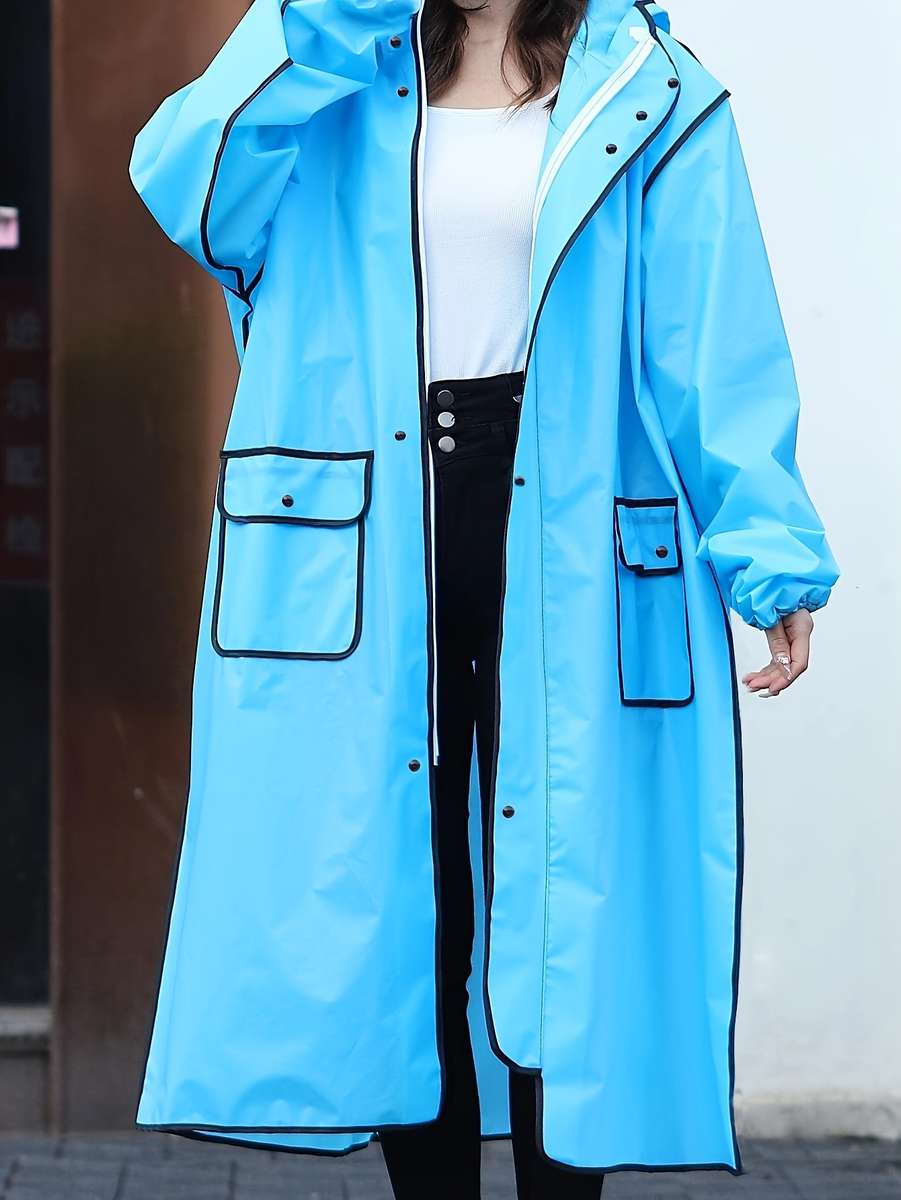 Raincoat Sky Blue Size L