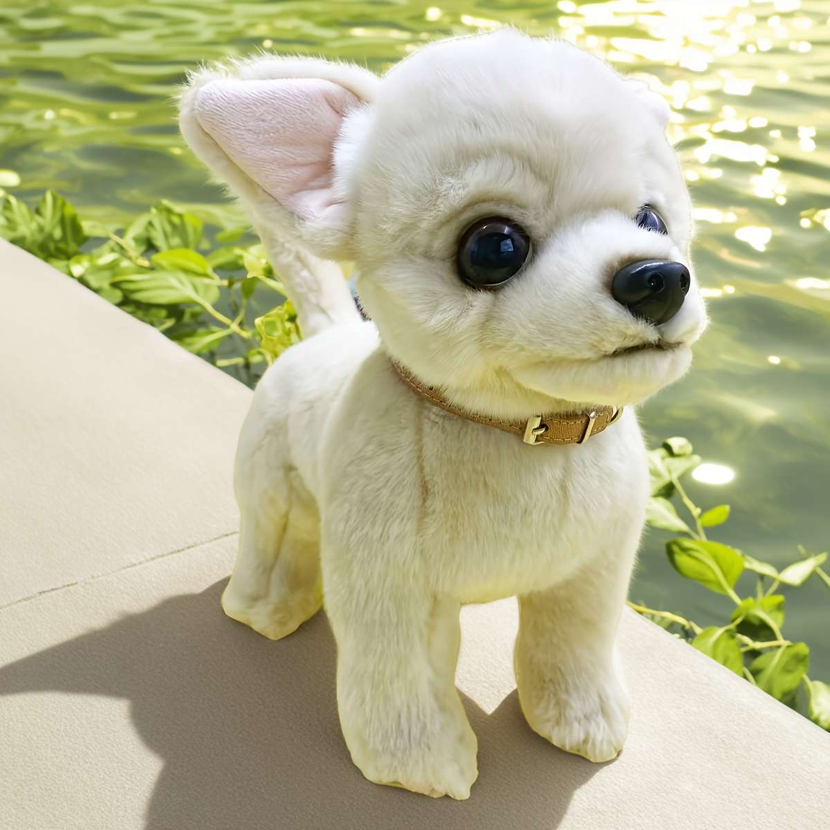 Plush Toys Color Beige Color