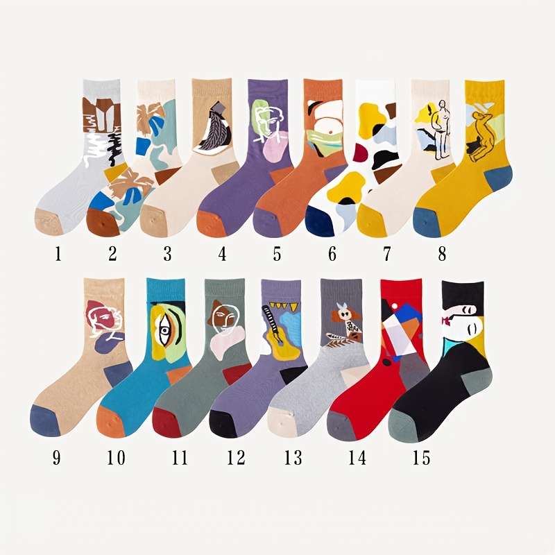 Women S Socks Color 5 Pairs Of Random Mixed Colors Size Onesize