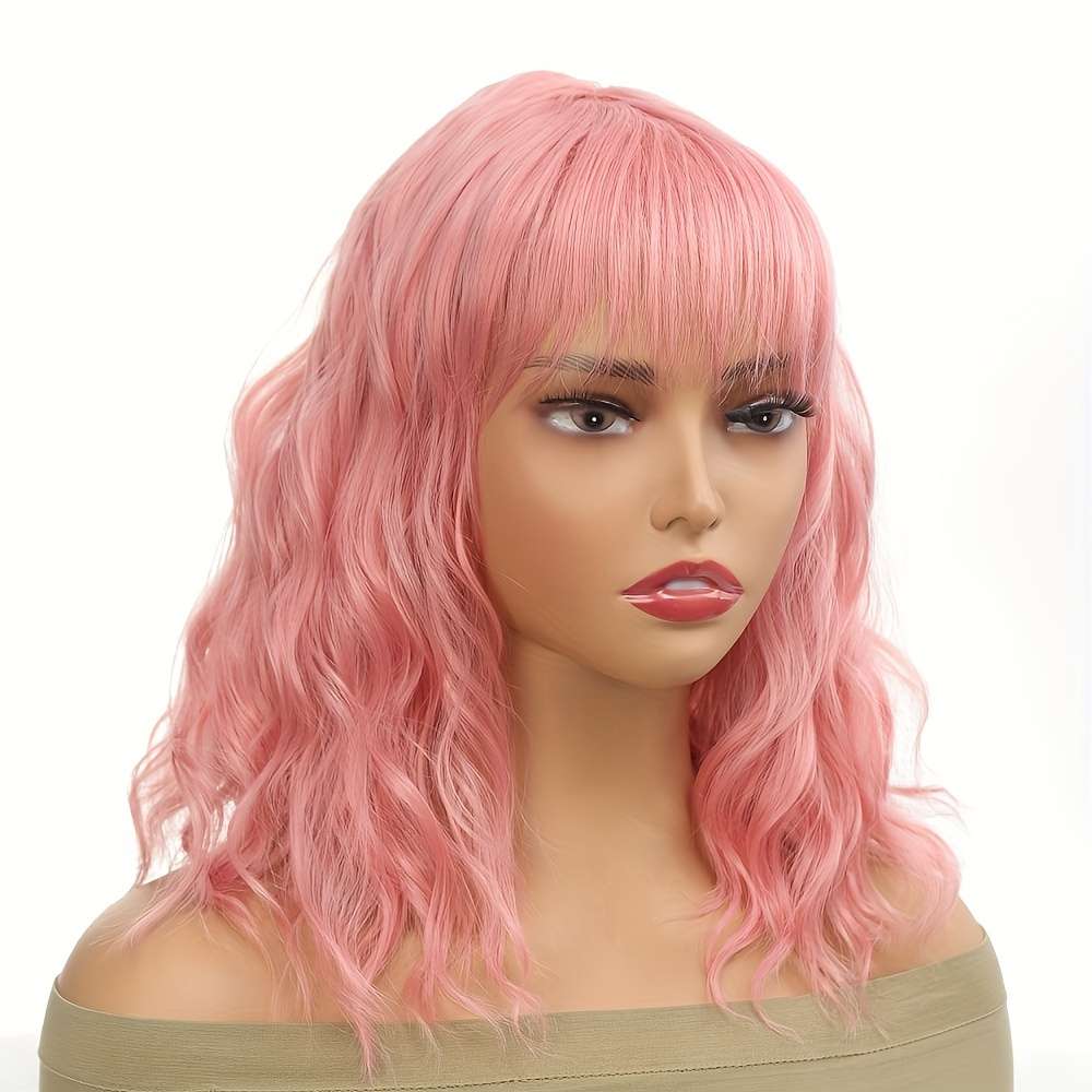 Coffee Color Womens Wigs Hair Length 35.56Cm